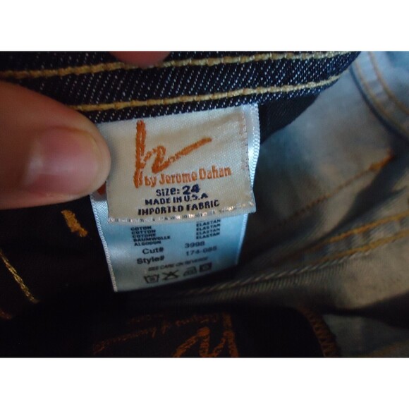 Citizen of Humanity Haley #174 Stretch Ankle Pant Jeans Womens Size 24 Dark Wash - Picture 4 of 9